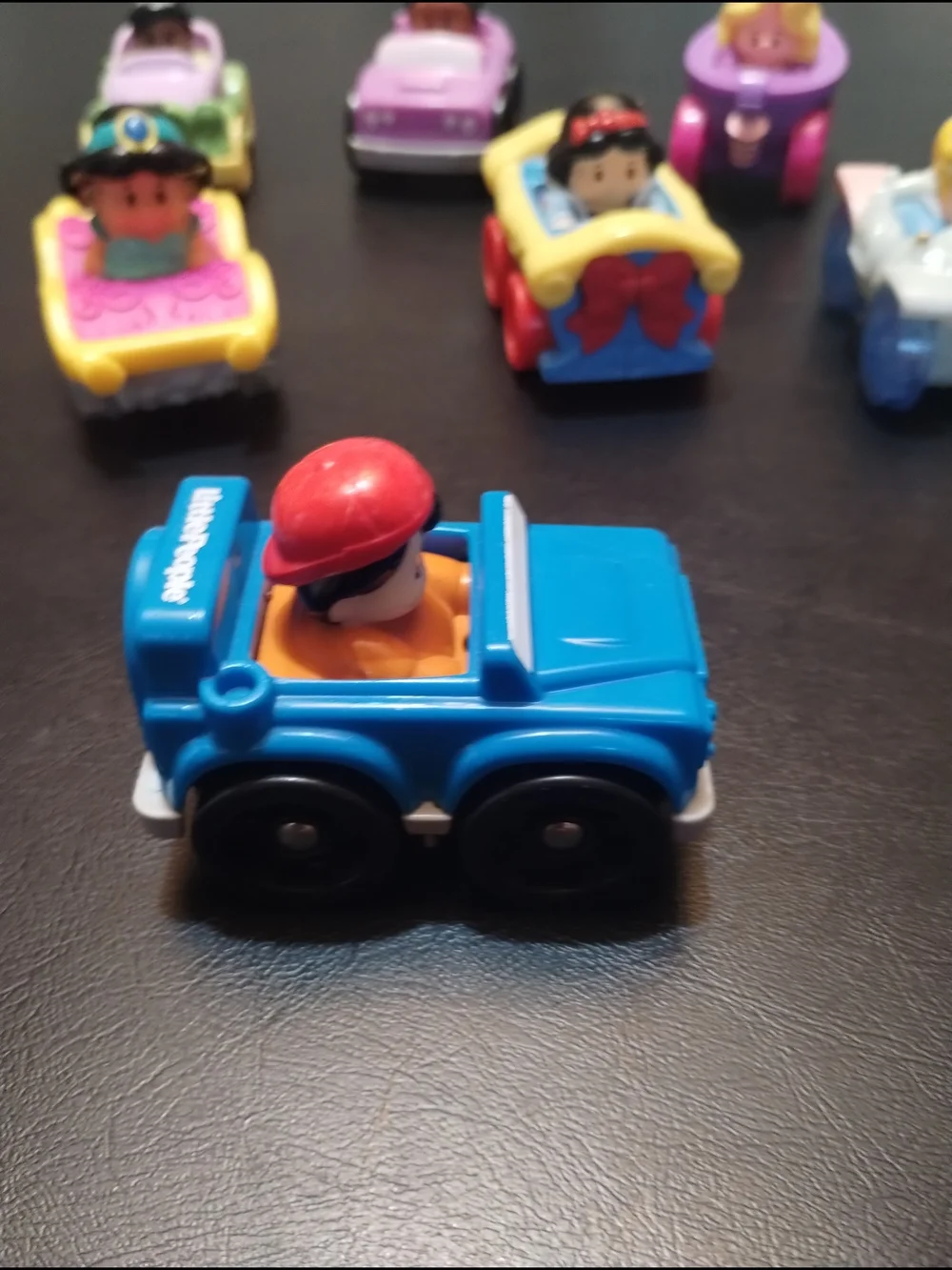 Fisher-Price Little People Disney Princess Toy Cars - Pack of 8